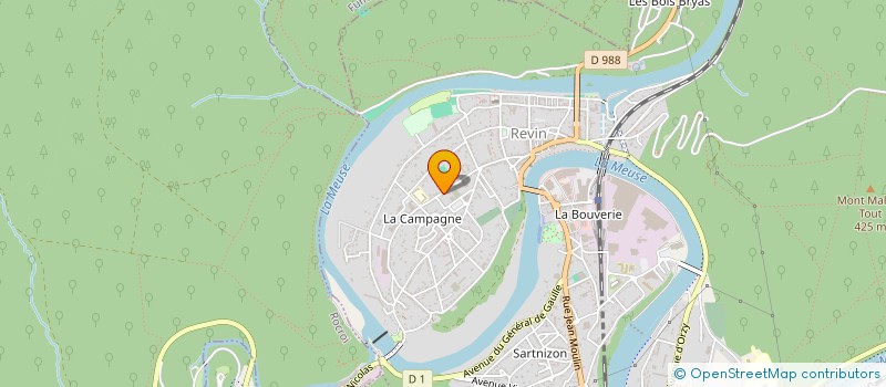 localisation de l'entreprise SARL EXPLOIT SARICA VINCENZO à REVIN