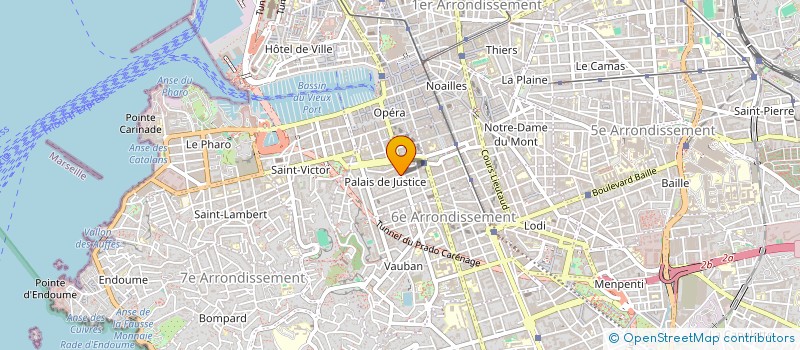 localisation de l'entreprise SARL EXPLOIT VETEMENTS HENRI à MARSEILLE