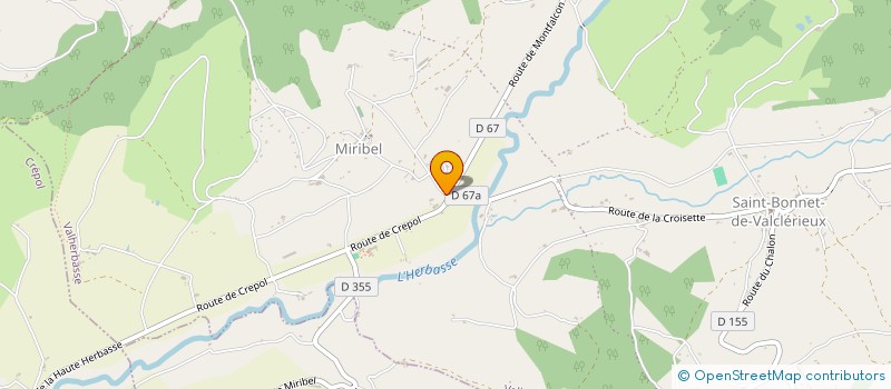 localisation de l'entreprise SARL EXPLOITAT MASSON MACHINES AGRICOLES à SAINT-LAURENT-D'ONAY