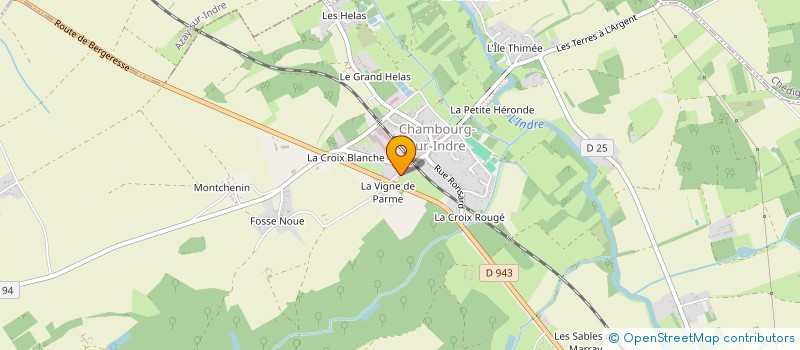 localisation de l'entreprise SARL EXPLOITATION DE L ENTREPRISE BERDOT à CHAMBOURG-SUR-INDRE