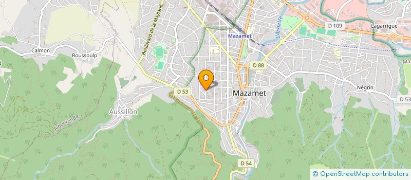 localisation de l'entreprise SARL EXPLOITATION ETS CAUQUIL CLAUDE à MAZAMET