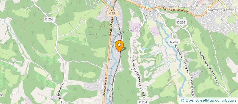 localisation de l'entreprise SARL EXPLOITATION ETS DUPARCQ  JURANCON