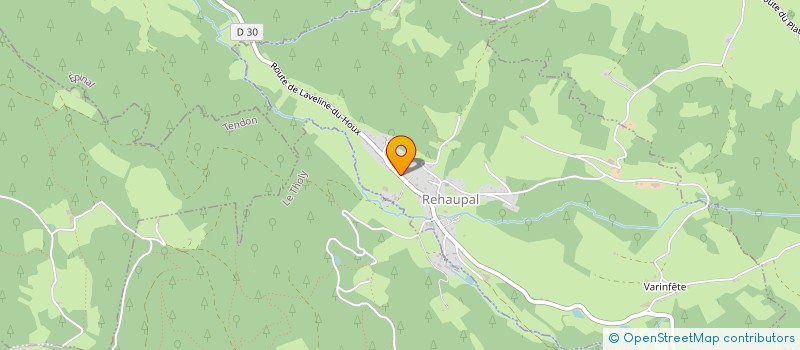 localisation de l'entreprise SARL EXPLOITATION FORESTIERE SCIERIE DU CHAMP DES ROCHES à BARBEY-SEROUX