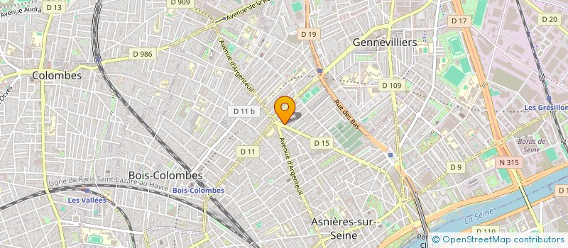 localisation de l'entreprise SARL EXPORLUX à ASNIERES-SUR-SEINE