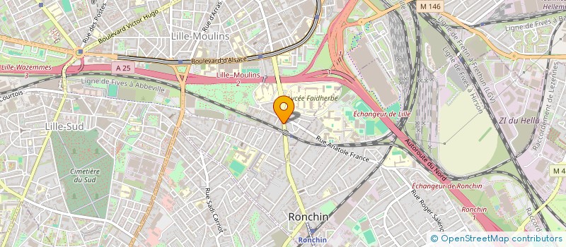 localisation de l'entreprise SARL EXPORTA à LILLE