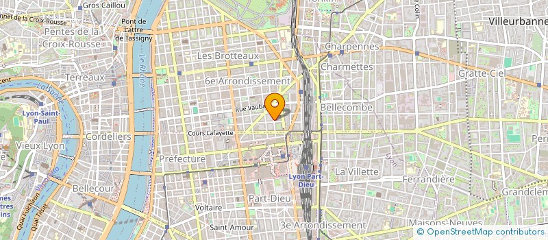 localisation de l'entreprise SARL EXPRESS INTERNATIONAL à LYON