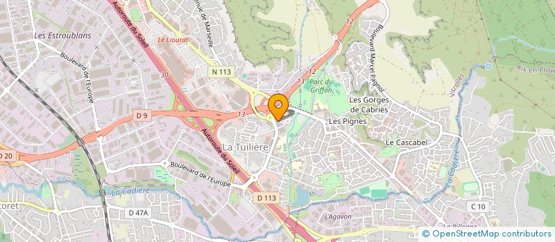 localisation de l'entreprise SARL EXPRESS PIZZA  VITROLLES