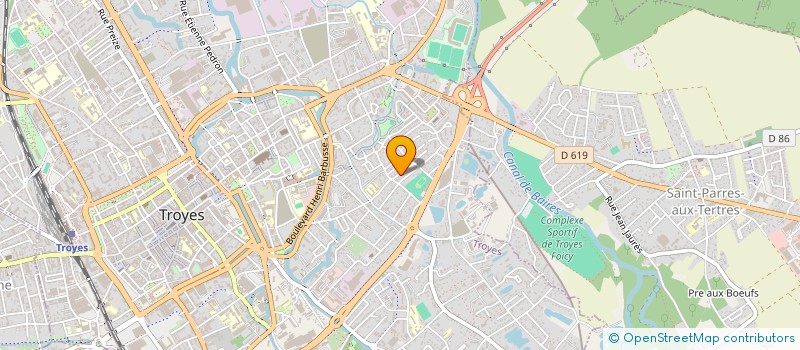 localisation de l'entreprise SARL EXPRESSION à TROYES