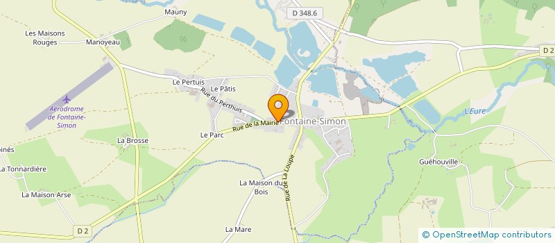 localisation de l'entreprise SARL EXTRA BOIS à FONTAINE-SIMON