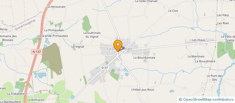 localisation de l'entreprise SARL EYHERAMONO  LA DOMINELAIS