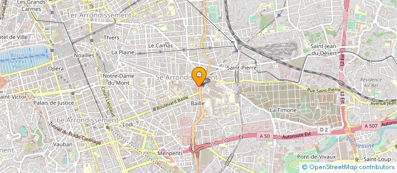 localisation de l'entreprise SARL EYQUEM à MARSEILLE