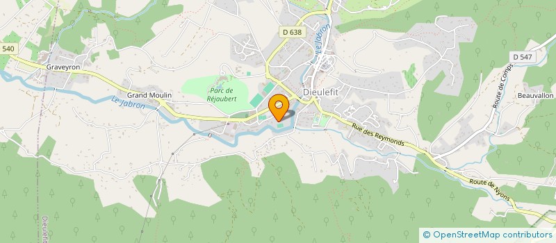 localisation de l'entreprise SARL EYRAUT PERE ET FILS à DIEULEFIT