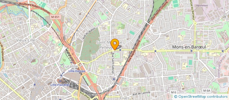 localisation de l'entreprise SARL F.A.L. à LILLE