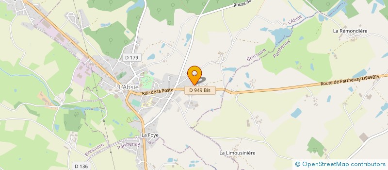 localisation de l'entreprise SARL F.A.M.O.B. à MONCOUTANT-SUR-SEVRE
