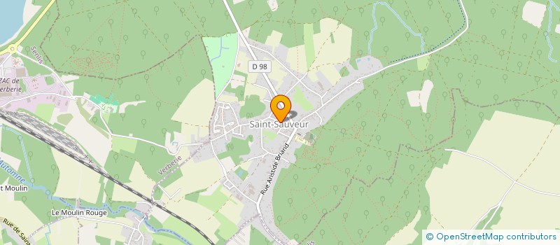 localisation de l'entreprise SARL F&C SPORTS  SAINT-SAUVEUR