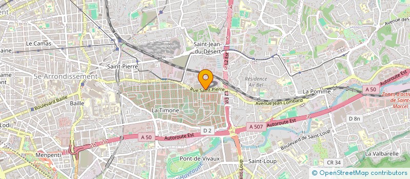 localisation de l'entreprise SARL F D C à MARSEILLE