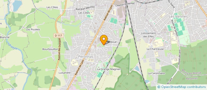 localisation de l'entreprise SARL F.D.V à PERONNAS