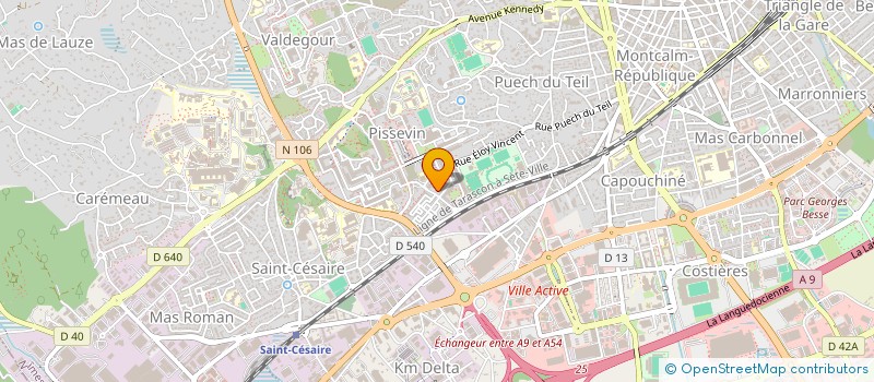 localisation de l'entreprise SARL F.F.P  NIMES