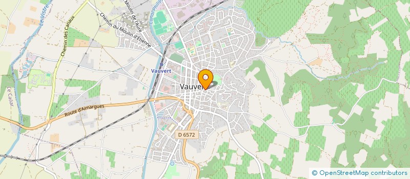 localisation de l'entreprise SARL F.G.D.R. à VAUVERT