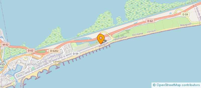 localisation de l'entreprise SARL F I P  MAUGUIO