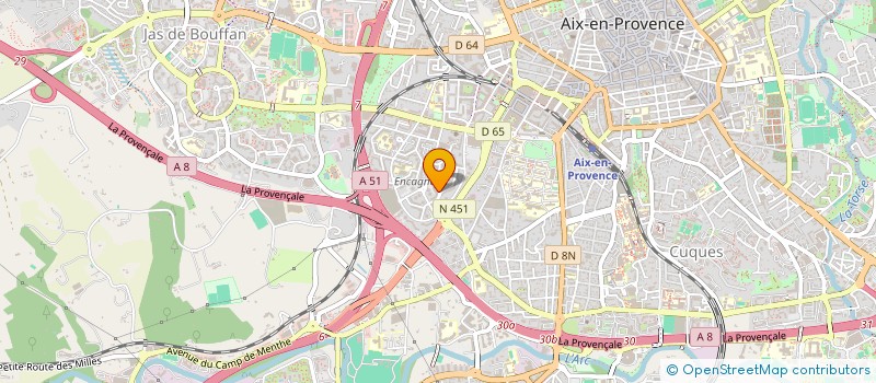 localisation de l'entreprise SARL F.M.E à AIX-EN-PROVENCE