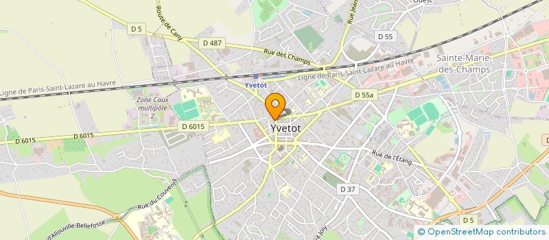 localisation de l'entreprise SARL F.M.G.O. à YVETOT