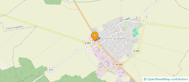 localisation de l'entreprise SARL F.P.F. à SAINT-SOUPPLETS