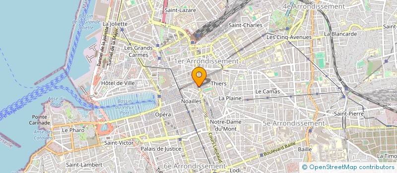 localisation de l'entreprise SARL F.R.B à MARSEILLE
