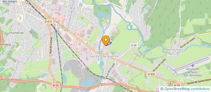 localisation de l'entreprise SARL F.R.E.D. ASSISTANCE  SAINTE-MARGUERITE