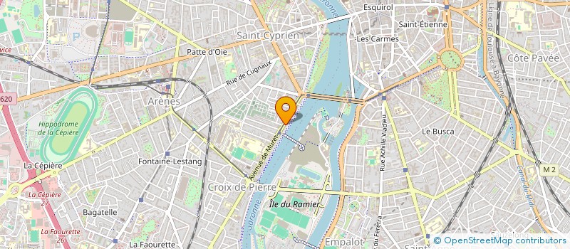 localisation de l'entreprise SARL F.T.I  TOULOUSE
