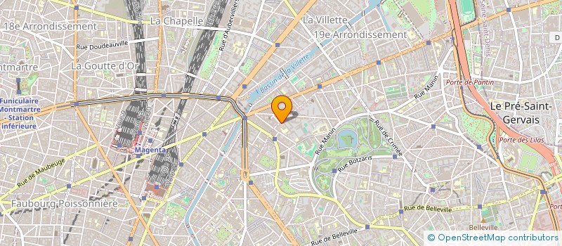 localisation de l'entreprise SARL F@TAH  PARIS