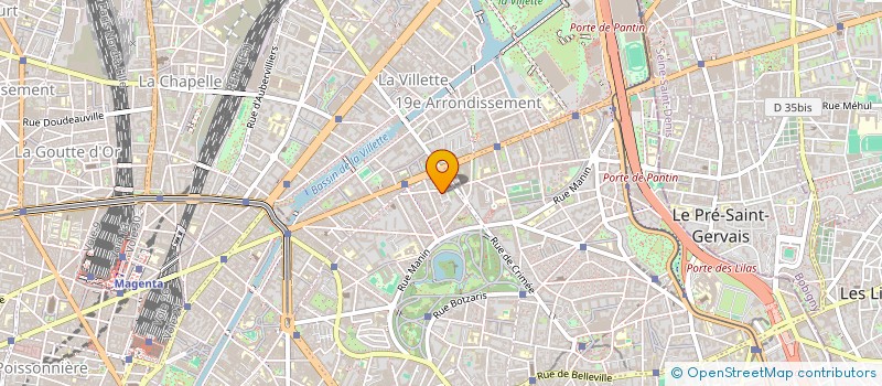 localisation de l'entreprise SARL F@TAH  PARIS