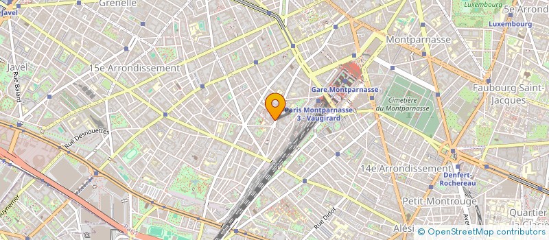 localisation de l'entreprise SARL F075015  PARIS