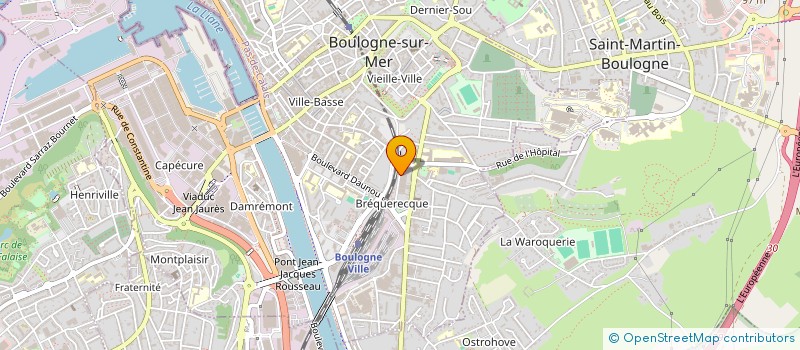 localisation de l'entreprise SARL F2C à BOULOGNE SUR MER