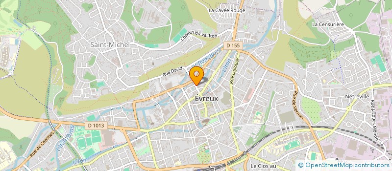 localisation de l'entreprise SARL F3C  EVREUX