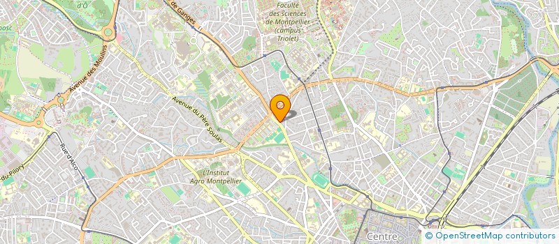 localisation de l'entreprise SARL FABAL à MONTPELLIER