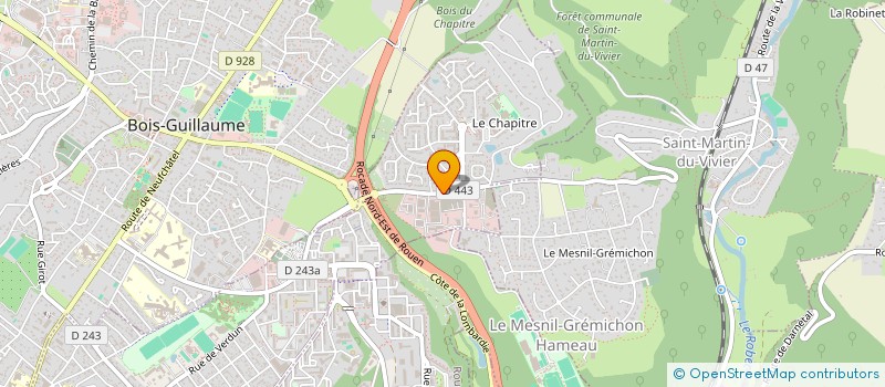 localisation de l'entreprise SARL FABALAB  BIHOREL