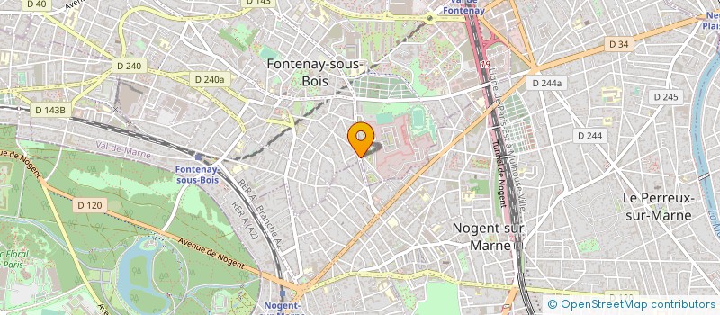 localisation de l'entreprise SARL FABCAR'S à FONTENAY-SOUS-BOIS