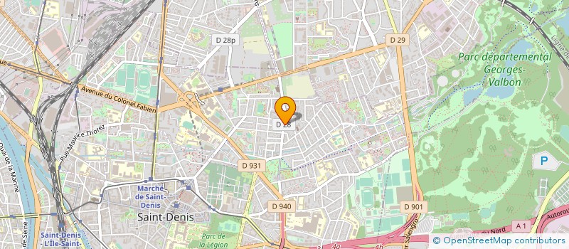 localisation de l'entreprise SARL FABI  SAINT-DENIS