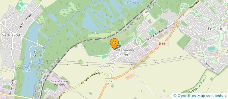 localisation de l'entreprise SARL FABOUMY à FONTENAY-LE-VICOMTE