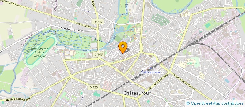 localisation de l'entreprise SARL FABRICE BURGER à CHATEAUROUX