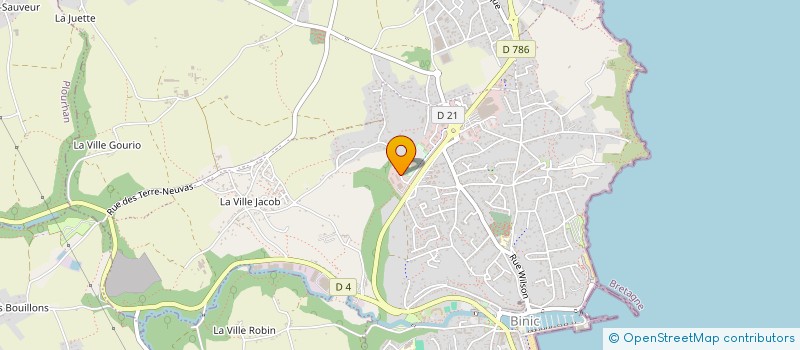 localisation de l'entreprise SARL FABUREL AUTOMOBILES  BINIC-ETABLES-SUR-MER