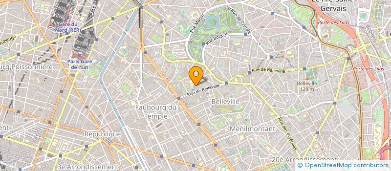 localisation de l'entreprise SARL FACADE MODERNE  PARIS