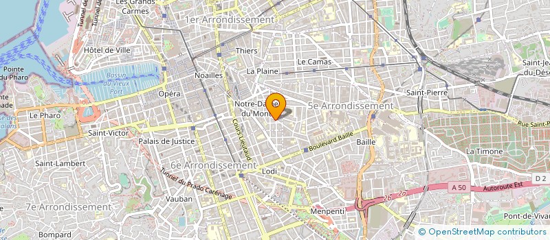 localisation de l'entreprise SARL FACADES LUSITANIA à MARSEILLE