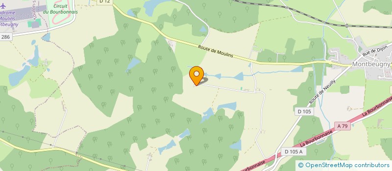 localisation de l'entreprise SARL FACE A FACE  MONTBEUGNY