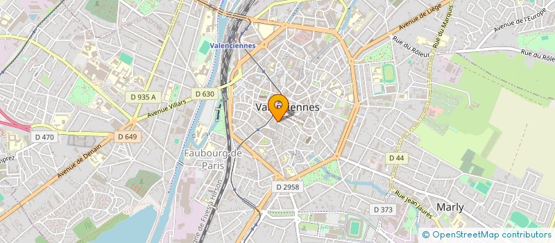 localisation de l'entreprise SARL FACOMAR à VALENCIENNES