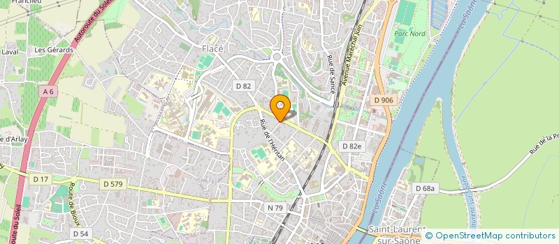 localisation de l'entreprise SARL FAF à MACON