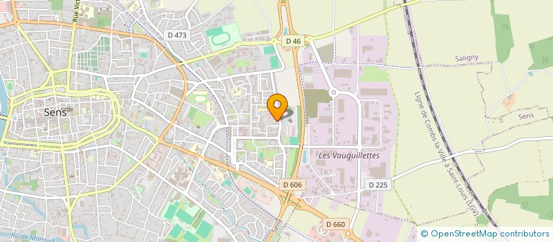 localisation de l'entreprise SARL FAFENSE à SENS