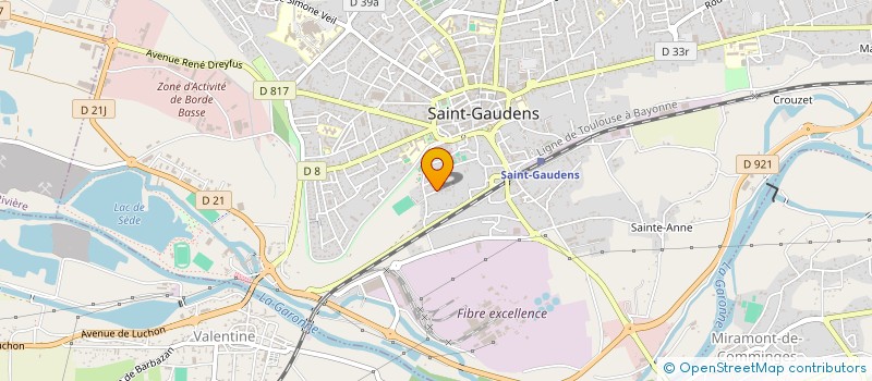 localisation de l'entreprise SARL FAGELEC à SAINT-GAUDENS