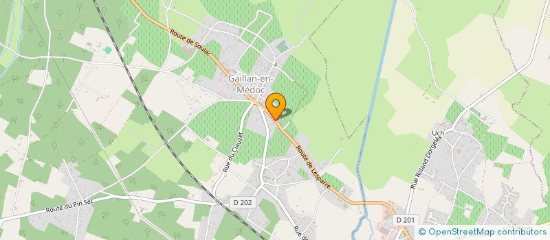 localisation de l'entreprise SARL FAGET GASCOGNE à SAINT-CHRISTOLY-MEDOC